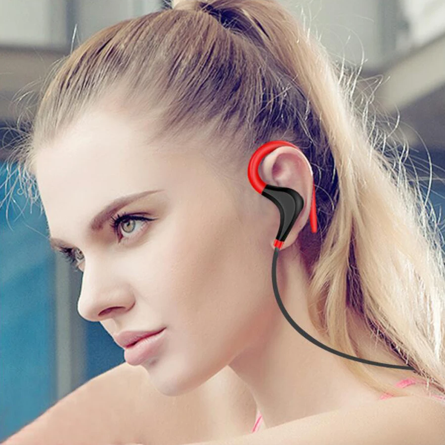 BT01 спортивные Bluetooth наушники беспроводные с микрофоном hifi гарнитура для