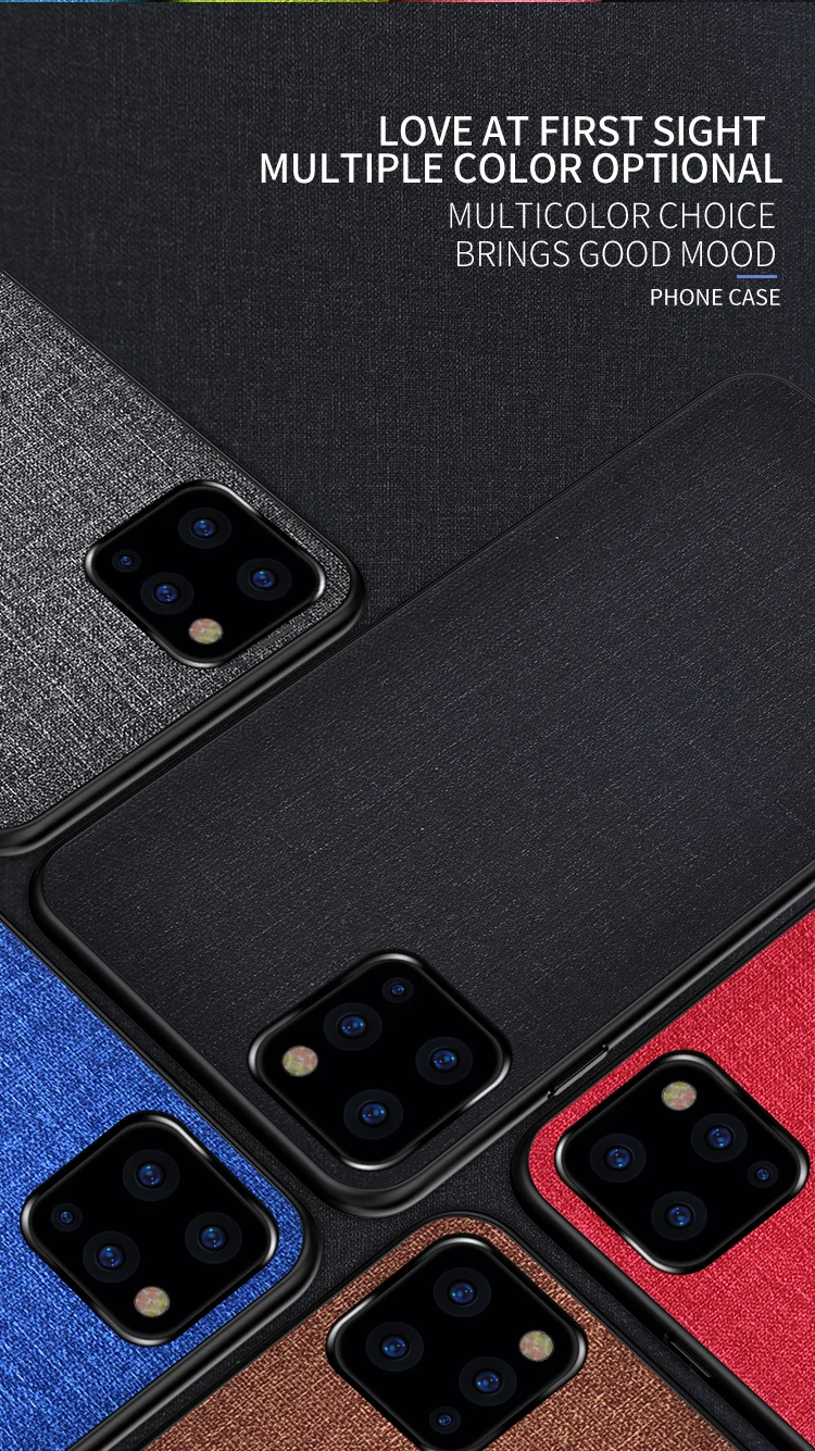 Роскошный тканевый деловой чехол для iPhone 11 чехол для iPhone 11 Pro Max чехол XR XS 7 8 6 S Plus для iPhone11 чехол