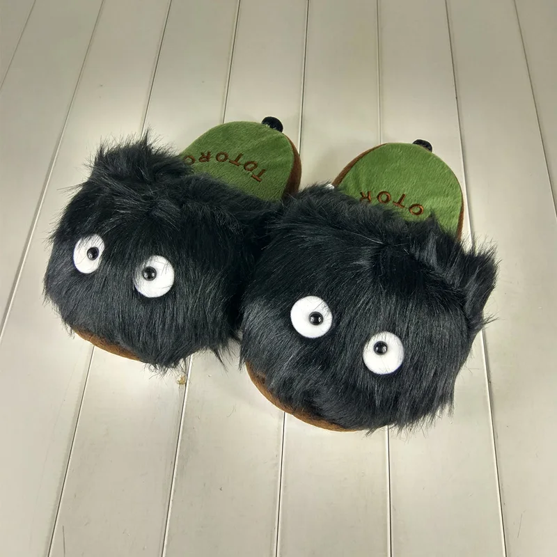 Плюшевые тапочки My Neighbor Totoro Fairydust зимняя теплая Домашняя обувь для взрослых 28