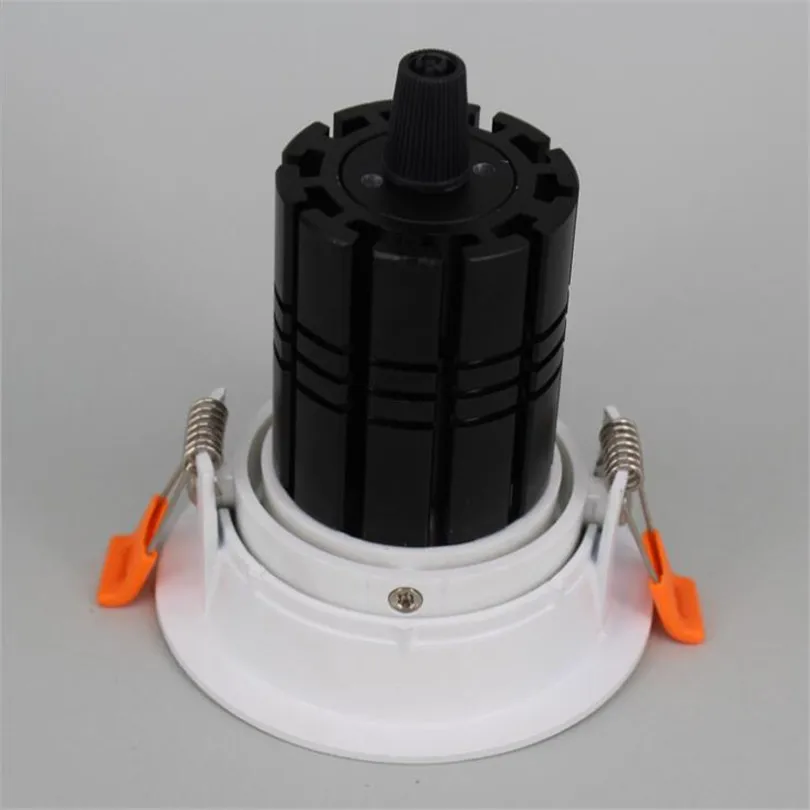 Dimmable 360 Degree Rotatable LED Downlights 12W 15W COB Ceiling Lamps Adjustable AC85-265V For Home Clothes Shops Stores | Лампы и