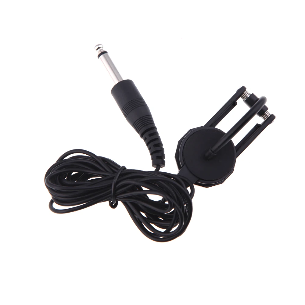 Херувим WCP-60V Clip-on Пикап пикап для скрипки с 1/4 &quotДжек 2 5 м кабель компактный