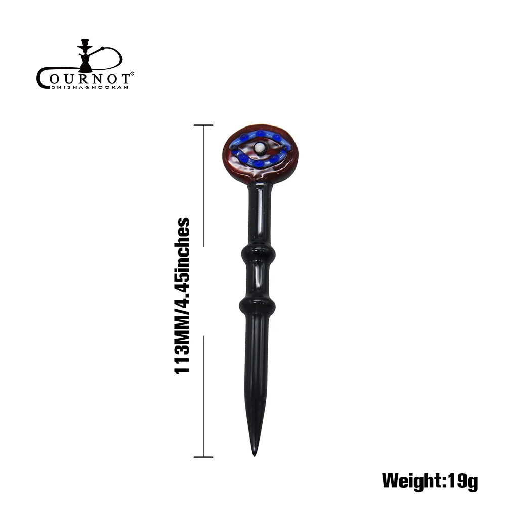 Премиум стекло Dabbler 4 45 дюймов воск Dab инструмент Красочные толстые пирекс Dabber