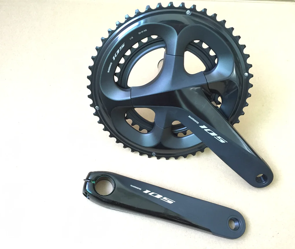 SHIMANO 105 R7000 HOLLOWTECH II диаметра окружности болтов(FC R7000 диаметра окружности болтов(2x11-Speed В переменного тока, 50-34T 52-36T 53-39T 165 мм 170 мм 172,5 мм 175 мм 5800