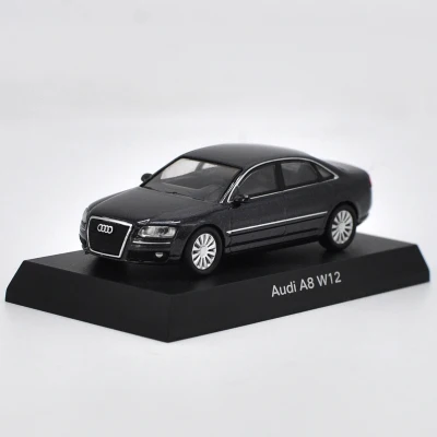 A8 W12 black Kyosho 1: 64 Au di серии A3 A4 A5 A8 R8 Q7 A6 TT сплав модель автомобиля литья под давлением металлические игрушки подарок на день рождения для детей мальчик - Цвет: A8 W12 black