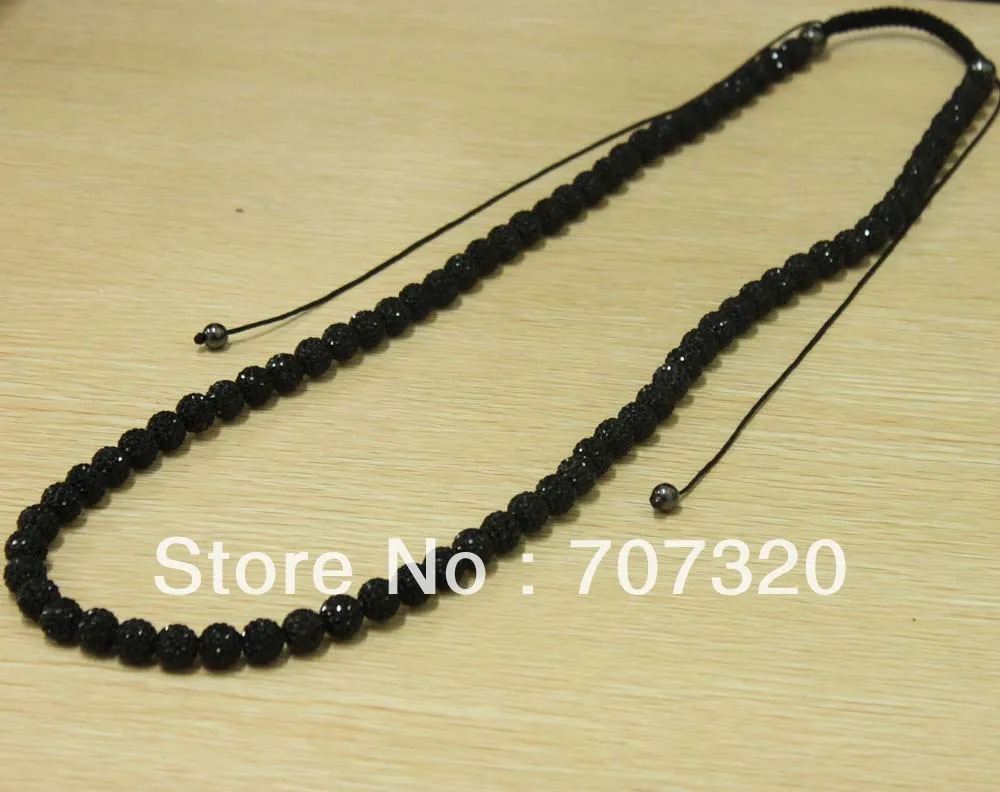 Недорогие Длинные мужские/женские ожерелья с бусинами shamballa 50% + бесплатная