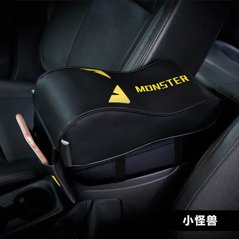 Подлокотник из натуральной кожи для Mitsubishi Lancer 10 ASX Pajero X Ford Focus 2 3 Fiesta Citroen C4 C5
