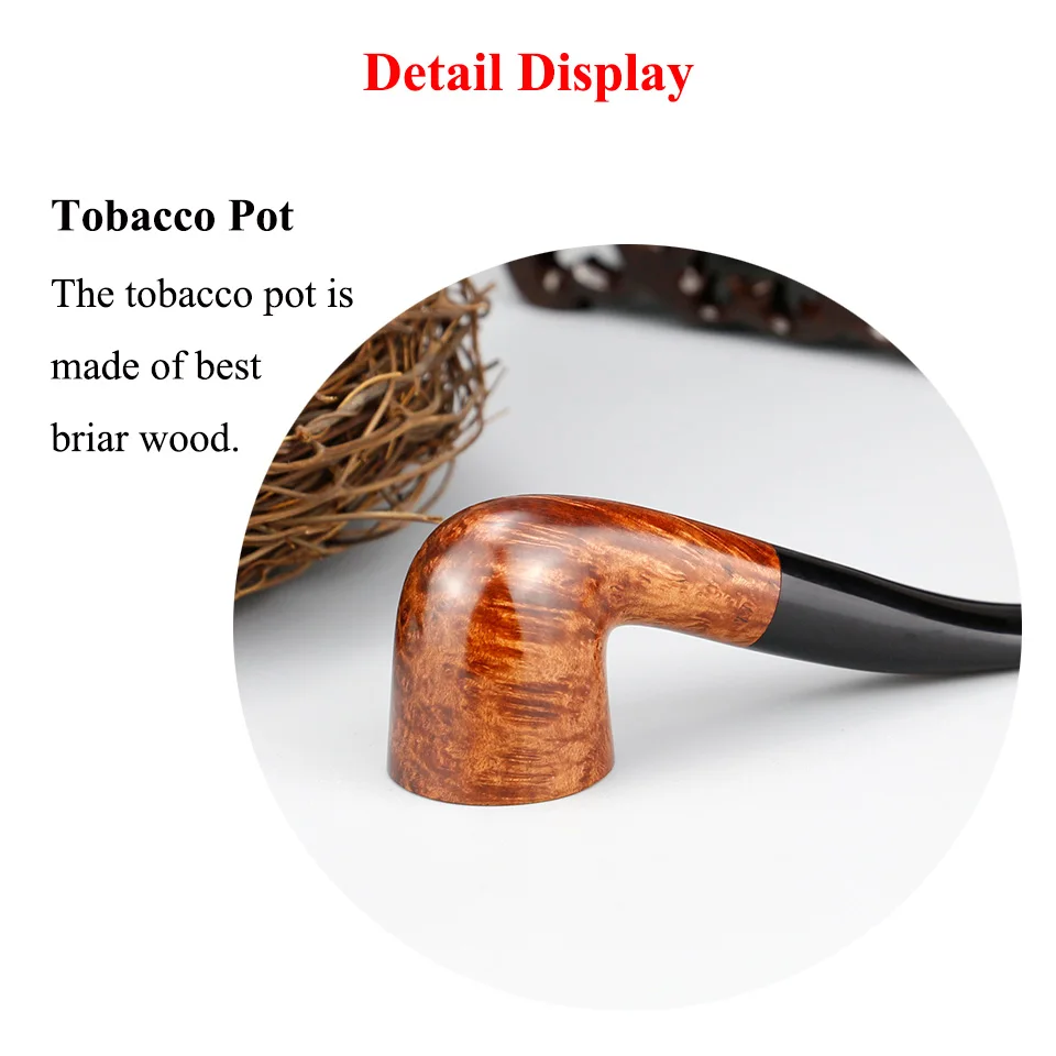 Классическая курительная трубка Briar Mini 9 мм фильтр Carven табачная труба Briar Wood Pipe 74 Инструменты случайная резная трубка Briar