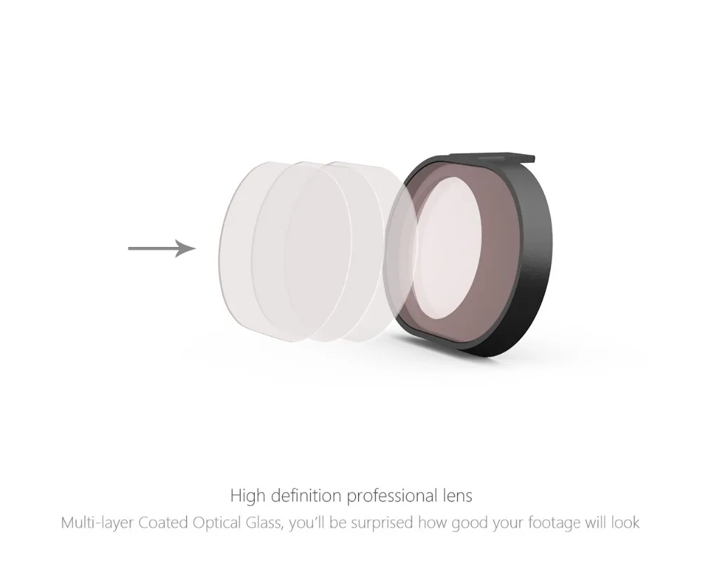 PGYTECH фильтр для DJI Spark Lens фильтры UV+ CPL+ ND4+ ND8+ ND16+ ND32+ ND64 фильтр Дрон карданный объектив камеры RC аксессуары