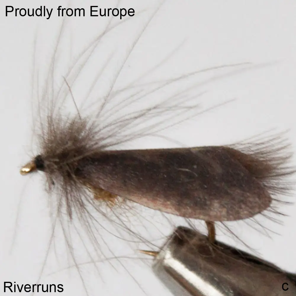 Риверкрас реалистичные мухи Caddis Fly сухие цвета выбор форель УФ Супер Прочные