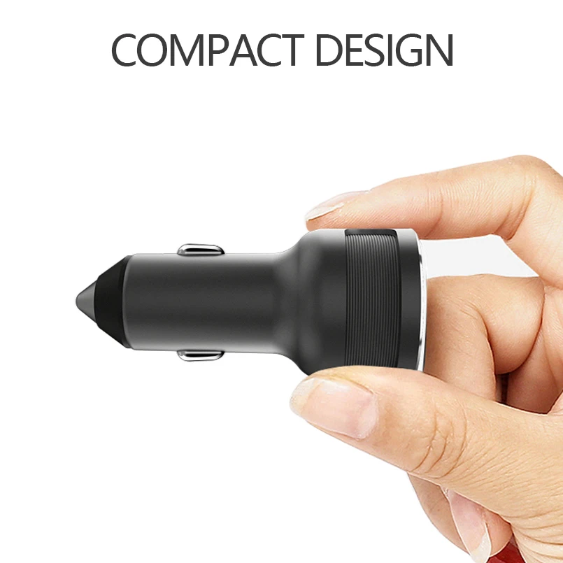 ASINA 36W Dual Cute USB Quick Charge QC 3.0 Car Charger For iPhone Samsung Mobile Phone 5V 3A Fast Charging Xiaomi Huawei | Мобильные