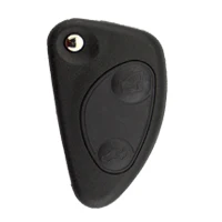 2 Buttons OkeyTech 2/3 Кнопка стиль дистанционного ключа автомобиля оболочка для Alfa Romeo 147 156 166 GT Модель FOB ЗАМЕНА Флип складной чехол для ключей - Количество кнопок: 2 Buttons