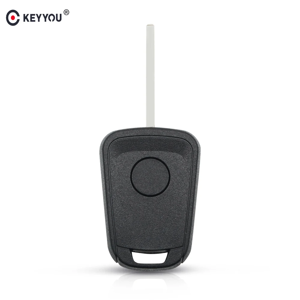 KEYYOU чехол для дистанционного ключа автомобиля Fob чехол оболочка для Vauxhall Opel Corsa Astra Vectra для Chevrolet Cruze Buick ключевая микросхема транспондера