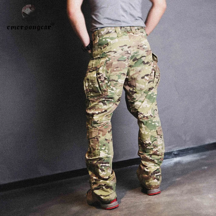 Мужские военные охотничьи уличные EmersonGear CP полевые штаны Emerson Тактические Брюки тренировочные камуфляжные Мультикам EM6990 MC CB