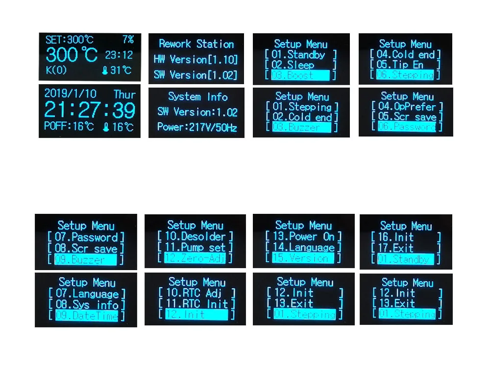 KSGER 2 в 1 T12 STM32 OLED паяльная станция горячий воздушный пистолет SMD сушилка Цифровой паяльник инструмент для ремонта демонтажа ручка из алюминиевого сплава