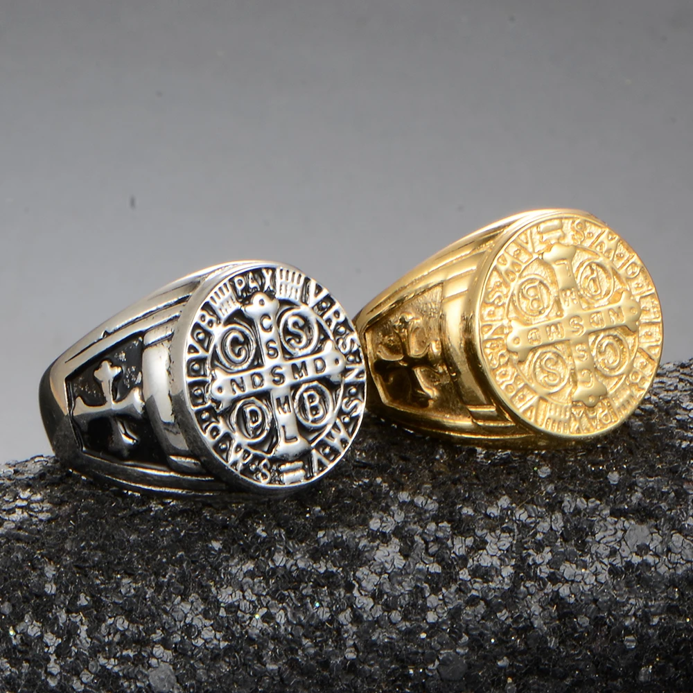 Лидер продаж Нержавеющая сталь Винтаж Кольца для мужчин и женщин любителей моды