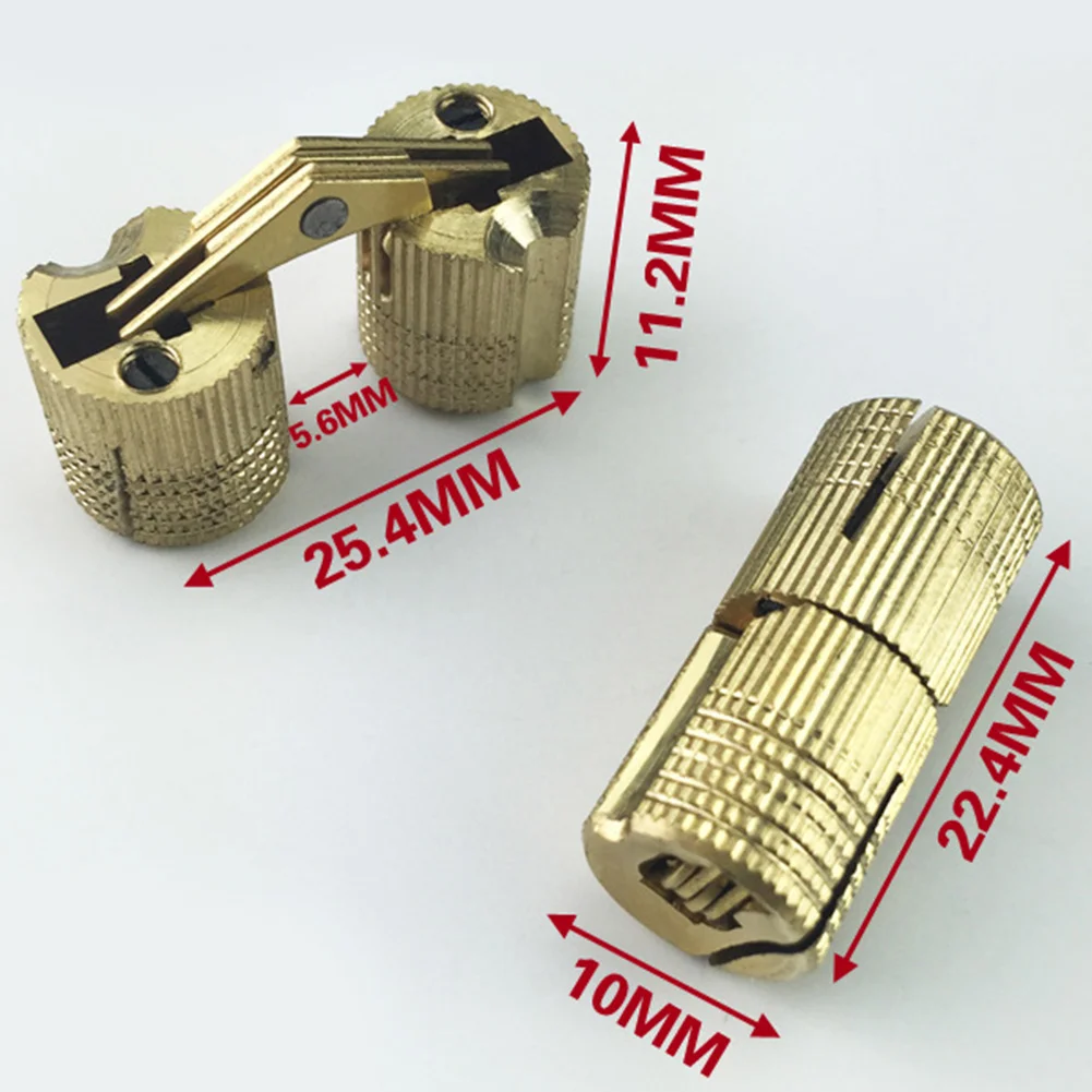 Невидимые рабочие топы дверная цилиндрическая петля фурнитура латунный караван