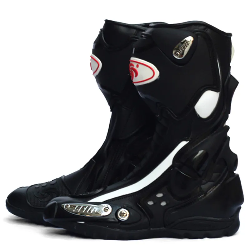 Скоростные мотоциклетные ботинки обувь для мотокросса Botas Moto Motoqueiro Motocicleta A10021 Botte