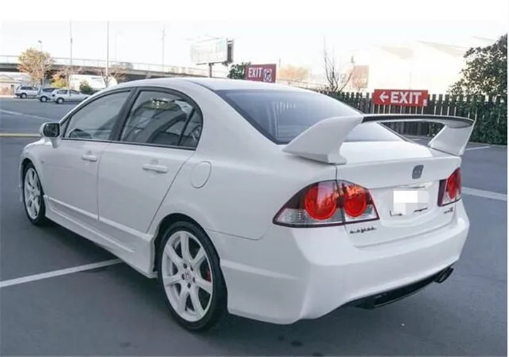 Для Honda FD2 Civic Спойлер ABS Материал заднее крыло праймер цвет задний спойлер для Honda FD1 Civic спойлер FD2 2006-2011