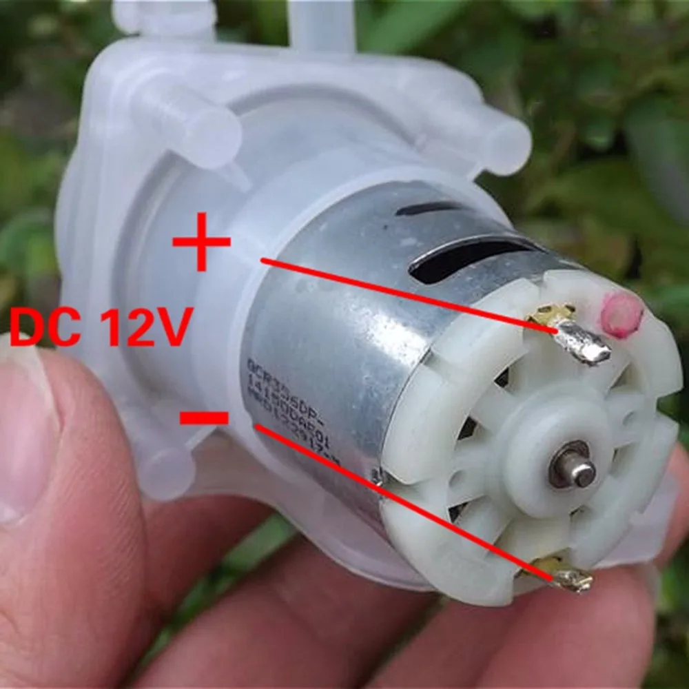 360 микро цикл Магнитный Привод насос большой поток DC 12V циркуляционный Маленький