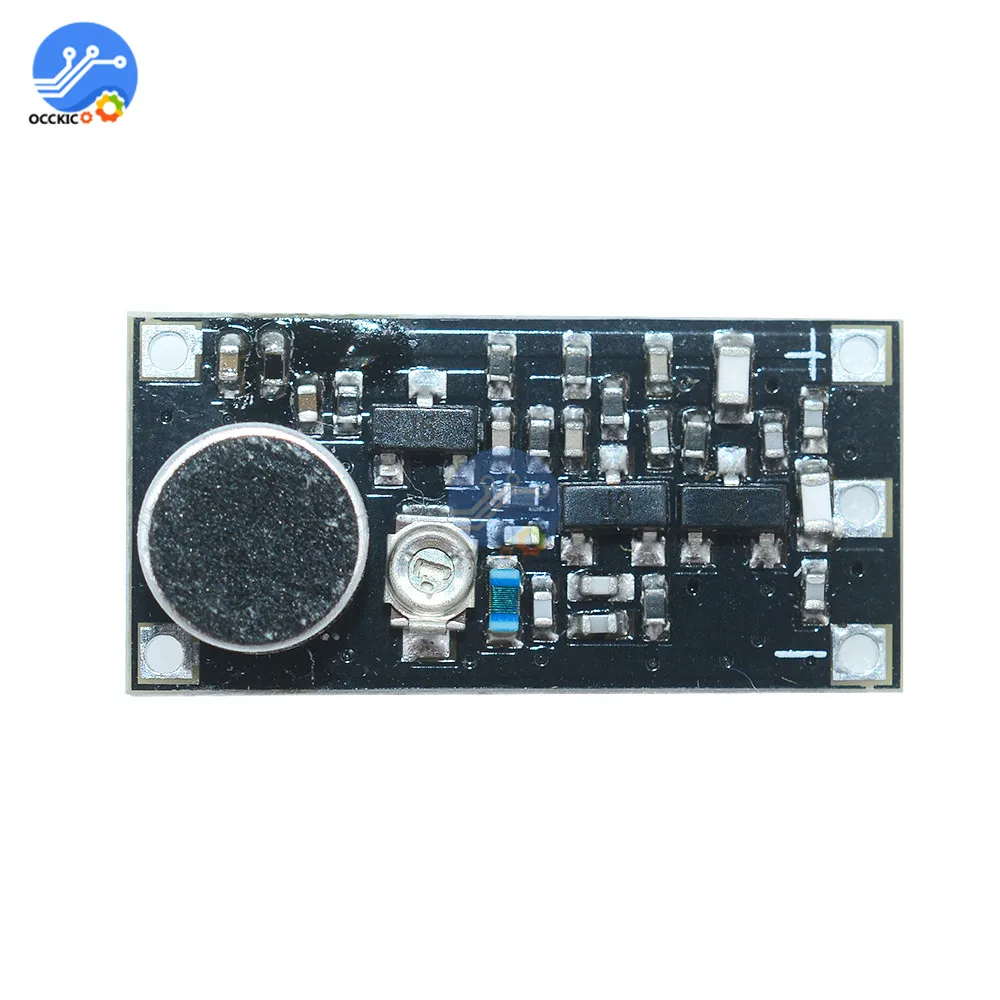 FM передатчик беспроводной модуль с микрофоном Частотная плата для Arduino DC 2 9V 85