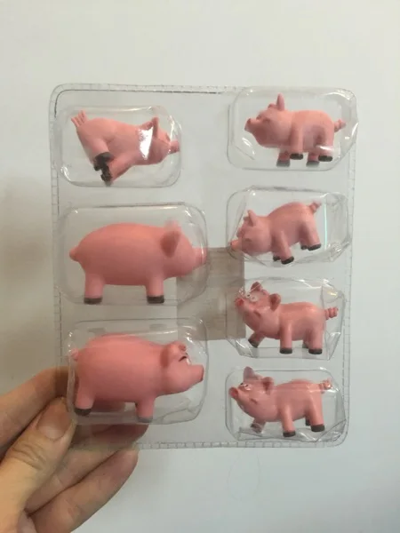 

pvc figure pig 7pcs/set