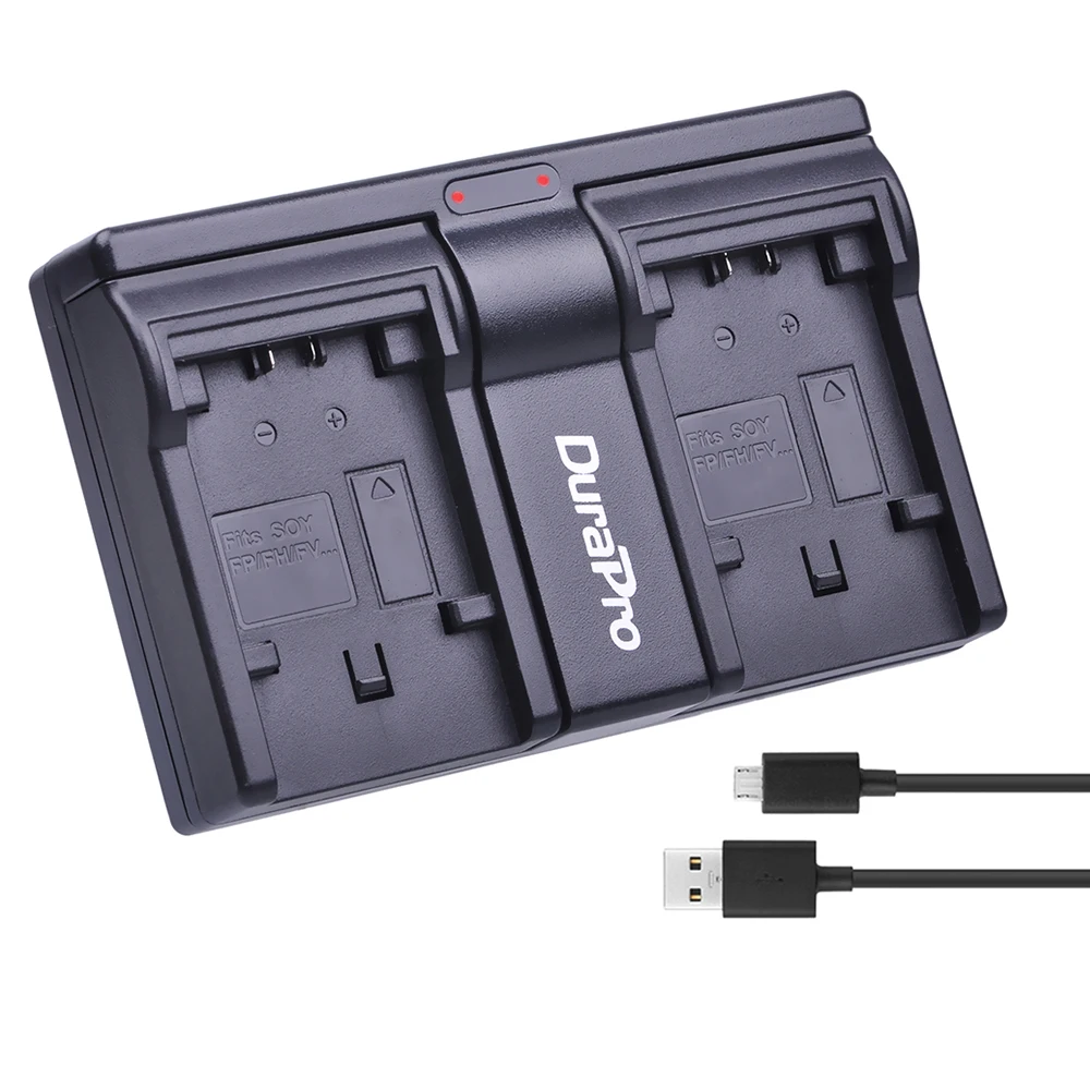 2x4500 mAh NP FH100 камера Литий ионная батарея + USB двойное зарядное устройство для Sony DCR