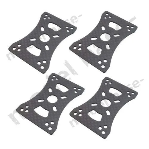 4x DIY 3 K Углеродное волокно двигатель Монтажная пластина для 16 мм 22 25 рукавная