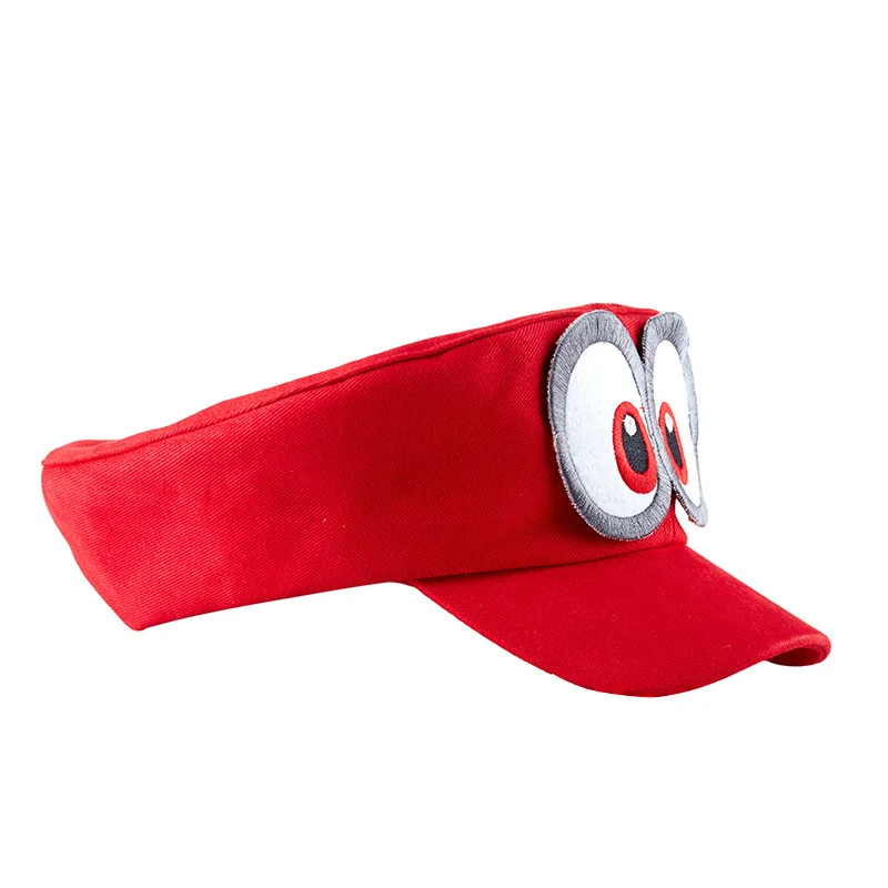 Игровая шапка для супермарио Одиссея взрослых и детей регулируемая красная
