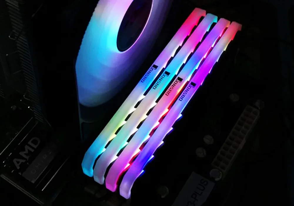 Алюминиевый RAM радиатор кулер RGB 265 свет радиатор Настольный память охлаждающий жилет
