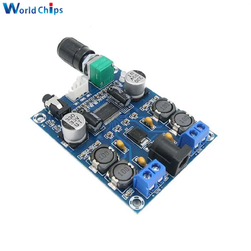TPA3118D2 45 Вт * 2 Цифровой усилитель плата Amplificador Двухканальный аудио модуль для 4 8ohm