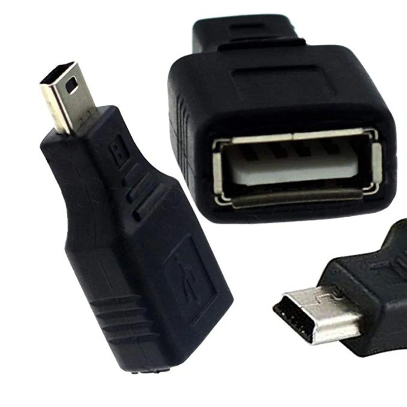 USB 2 0 Женский Джек мини B 5-контактный штекер OTG переходник разъема высокого