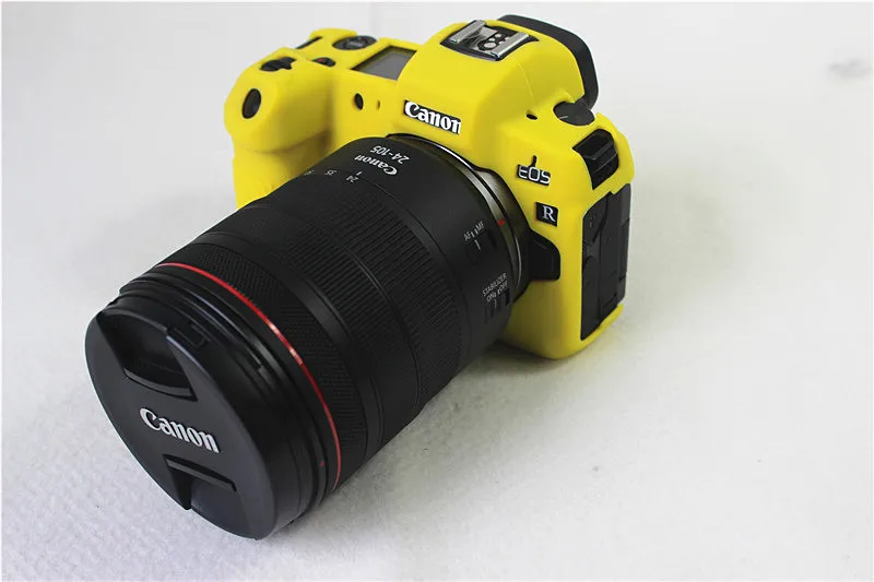 Силиконовый кожаный чехол для брони защитный Canon EOS R RP EOSRP M100 M3 M6 M10 наплечная сумка