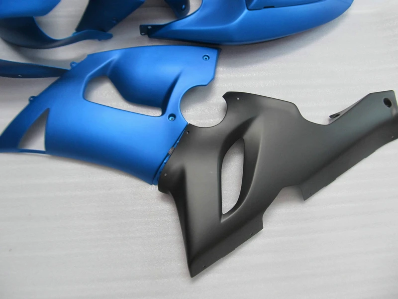 Комплекты обтекателей 100% подходит для Kawasaki NINJA ZX 6R 2005 2006 zx6r 05 06 матовые черные и