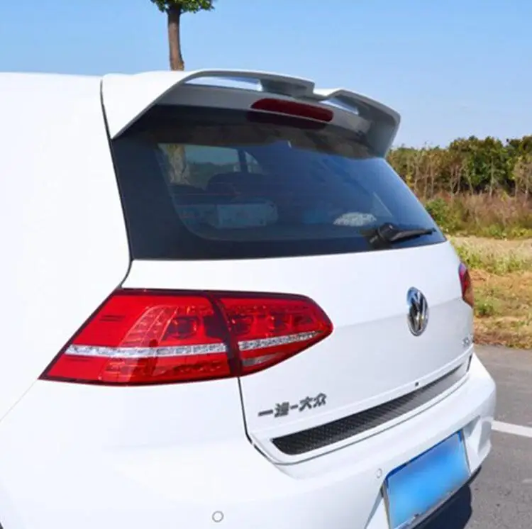 ABS праймер автомобильный спойлер для заднего крыла багажника Volkswagen VW Golf 7 MK7 2014