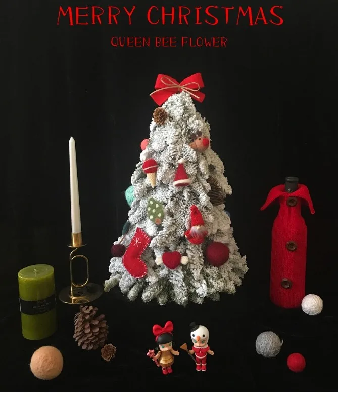 10 шт./лот круглый шерсть Фетр шары Рождество Аксессуары дома Xmas елочные шары вечерние свадебные висит Украшения 50 мм