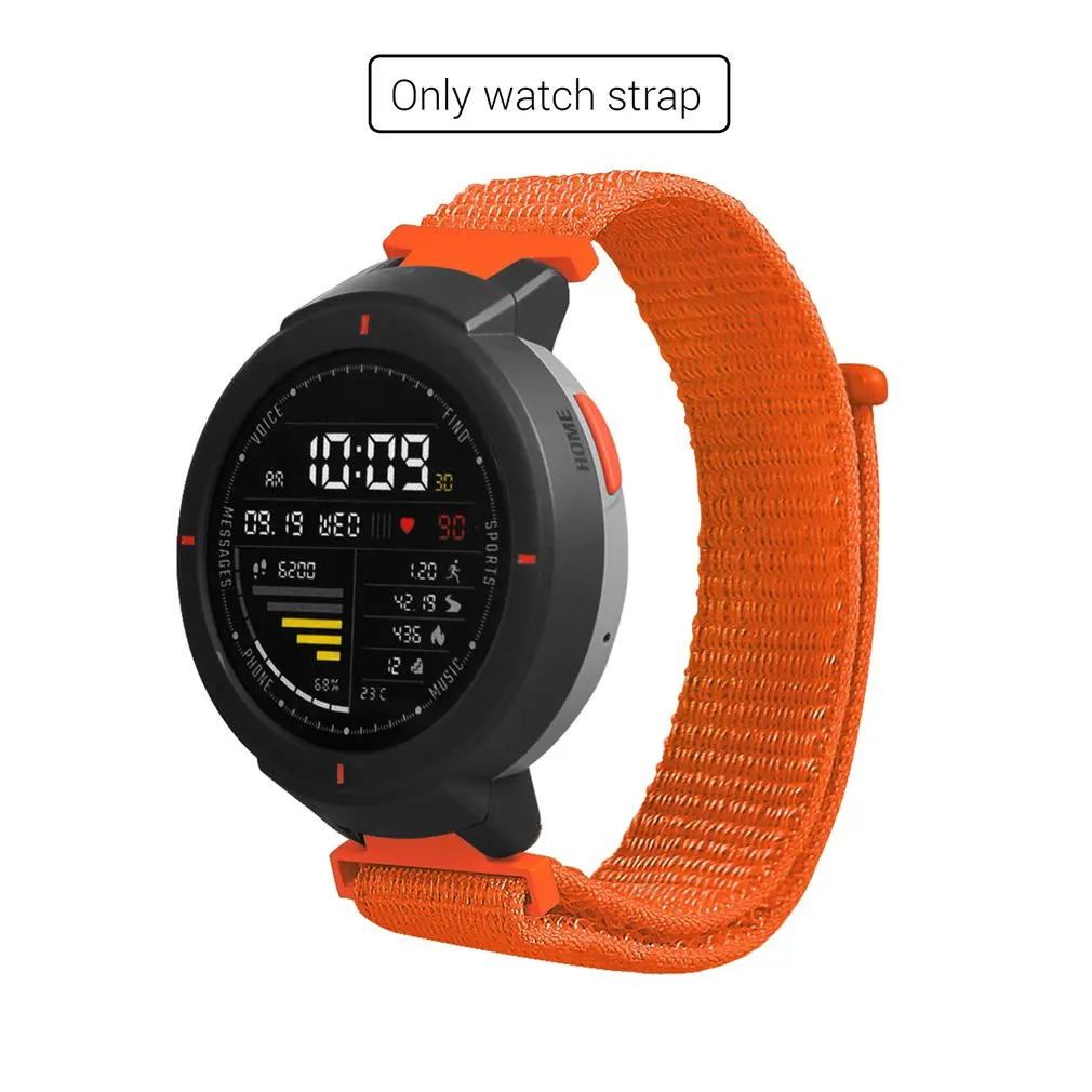 Холст петля Замена спортивные часы ремешок для Xiaomi Huami Amazfit Verge 3 умные с