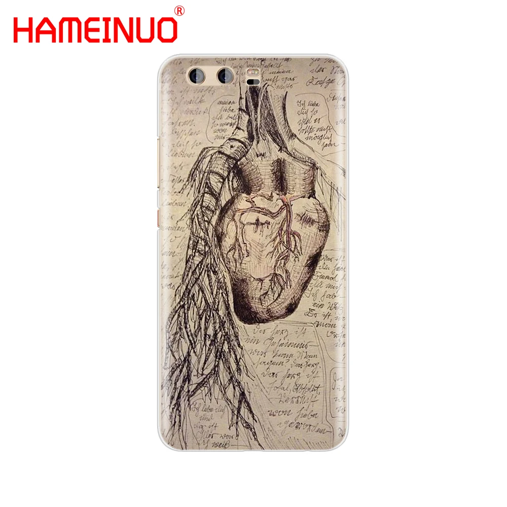 HAMEINUO Italy leonardo da vinci art Cover phone Case for huawei Ascend P7 P8 P9 P10 P20 lite plus pro G9 G8 G7 2017 | Мобильные
