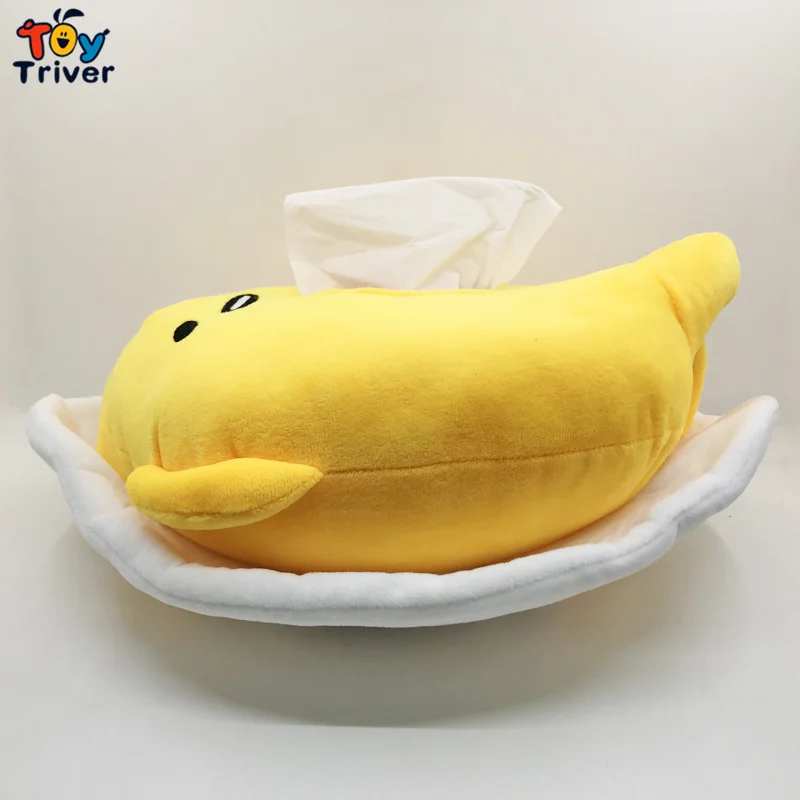 Плюш Gudetama ленивый яичный желток брат игрушка Салфетка бумажный держатель