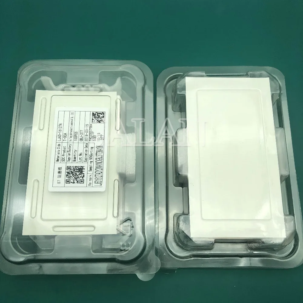 

125um Original TOCA Film for Samsung S7 edge/S8/S8 plus in frame OCA for G950 lcd diaplay screen glass refurbished 100pcs/bag