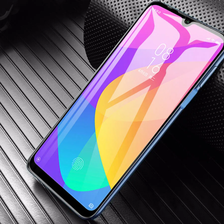 Полное клеевое черное закаленное стекло для Xiaomi Mi CC9 9T Pro Защитная пленка экрана