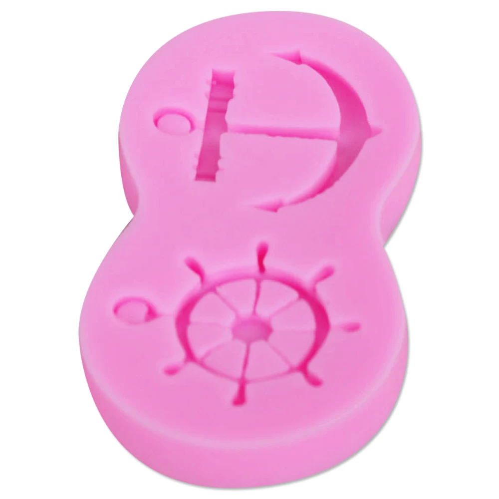 Byjunyeor M170 Новое поступление Новый стиль детский день Якорь Руль Форма Силиконовые