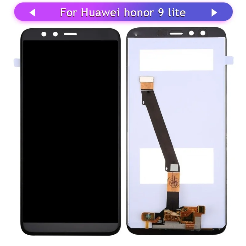 ЖК-дисплей для Huawei Honor 9 Lite LLD-AL00 LLD-AL10 сенсорный экран стеклянный дигитайзер в