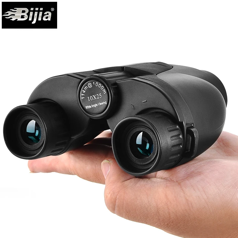 Миниатюрный телескоп BIJIA 10X25 карманный легкий портативный бинокль для кемпинга и