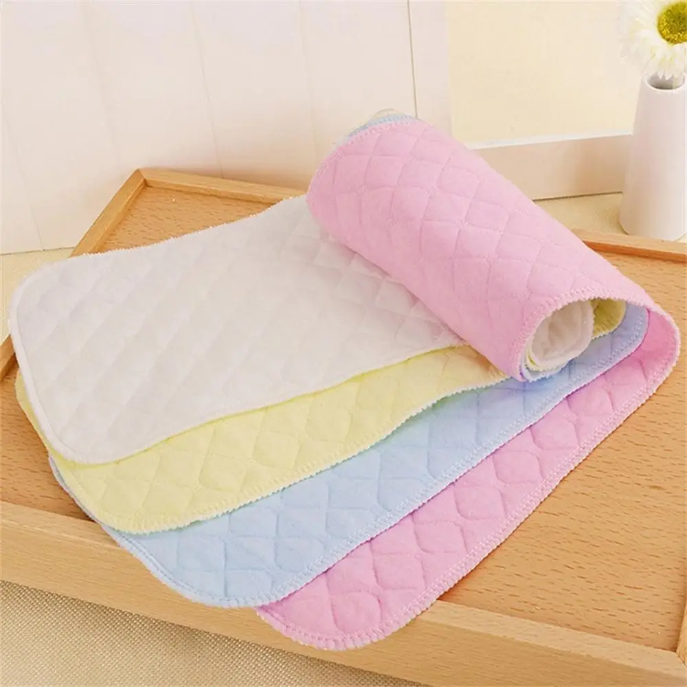 

Baby Nappies Reusable Baby Infant Newborn Cloth Diaper Nappy Liners Insert 3 Layers Cotton hot sale Dropshipping