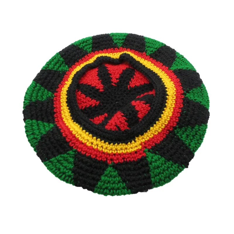 Jamaican Bob Marley Rasta Beanie шапка причудливая Кепка водоросли косички африканская повязка