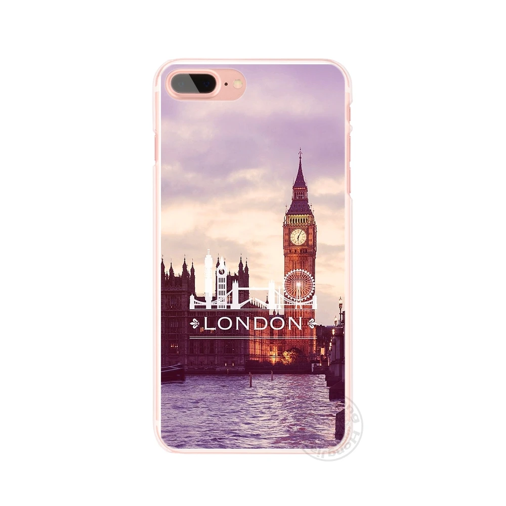 HAMEINUO London Art cell phone Cover case for iphone 4 4s 5 5s SE 5c 6 6s 7 8 X plus | Мобильные телефоны и аксессуары