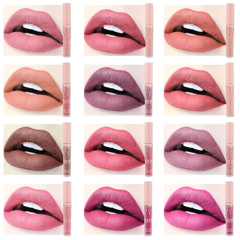 Новая помада Кайли Дженнер матовая Kkw Llipstick стойкая бархатная Помада для губ