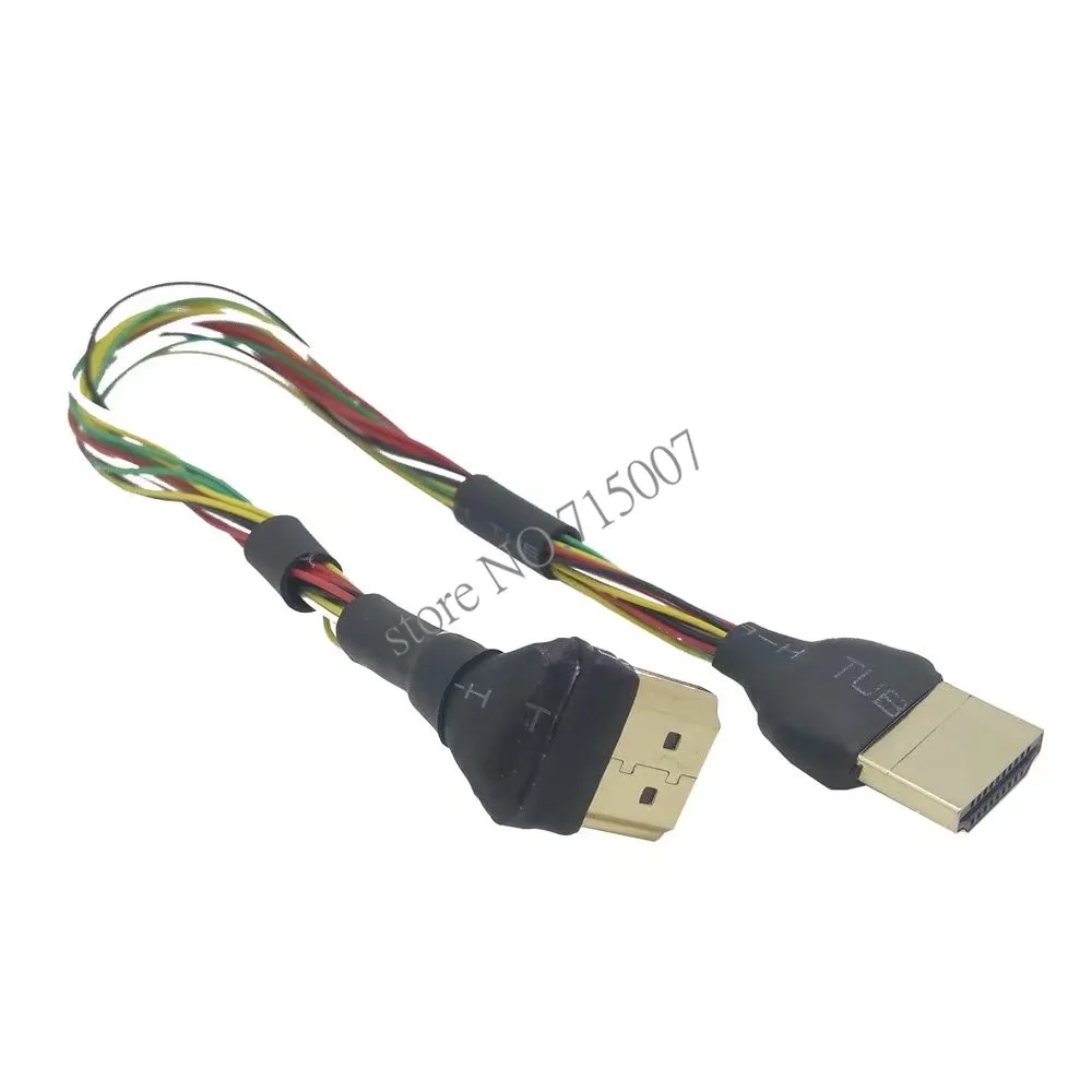 DIY 10 см 100 FPV HDMI тип A штекер Мужской HDTV FPC кабель для мультикоптера аэрофотосъемки