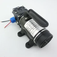 nuotrilin 100w 8lpm small electric diaphragm high pressure self priming dc 12v mini water pump with buit in fan