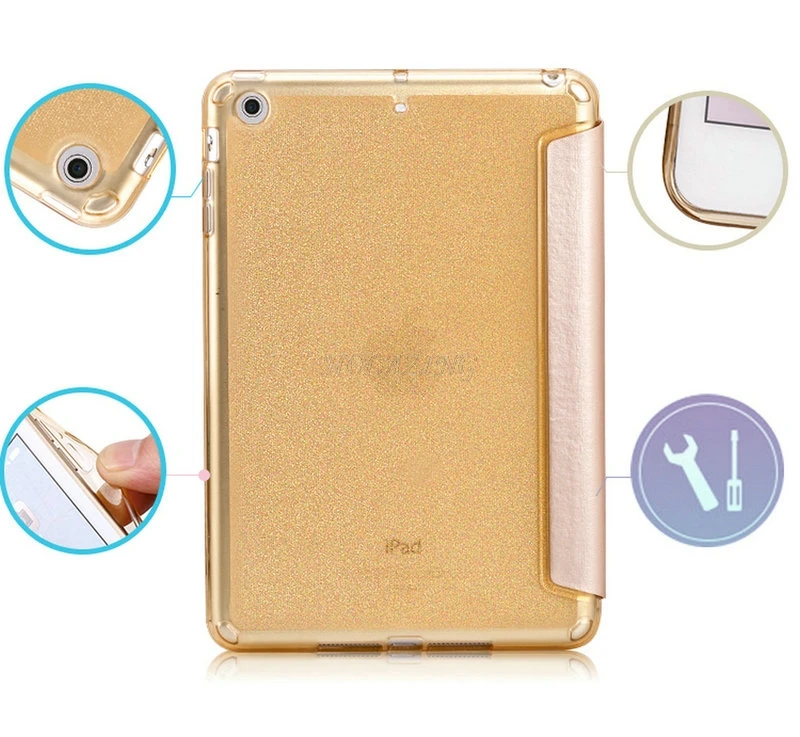 ZINGHB мягкий силиконовый тонкий Чехол подставка из ТПУ для iPad Mini 4 7 9&quot|Чехлы